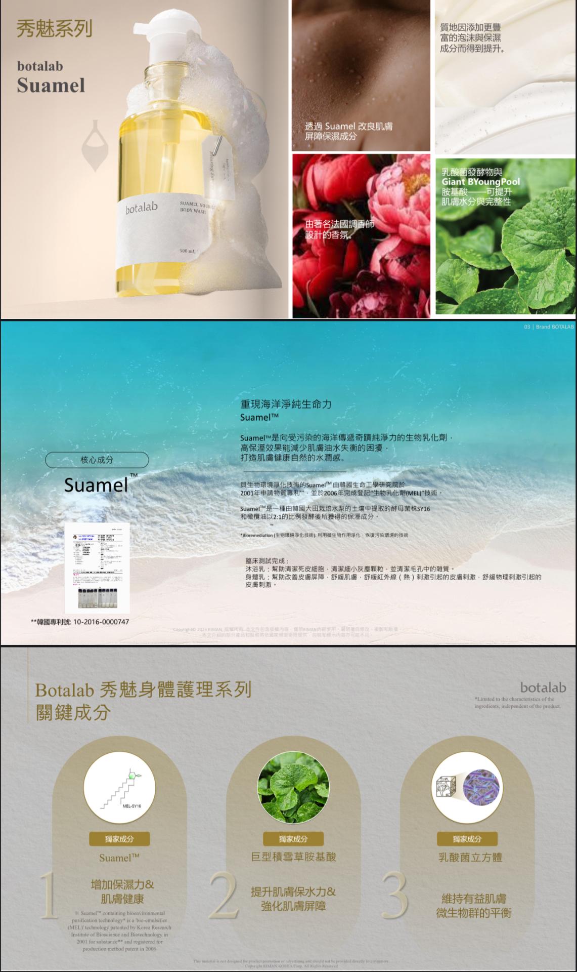 Botalab Suamel Body wash