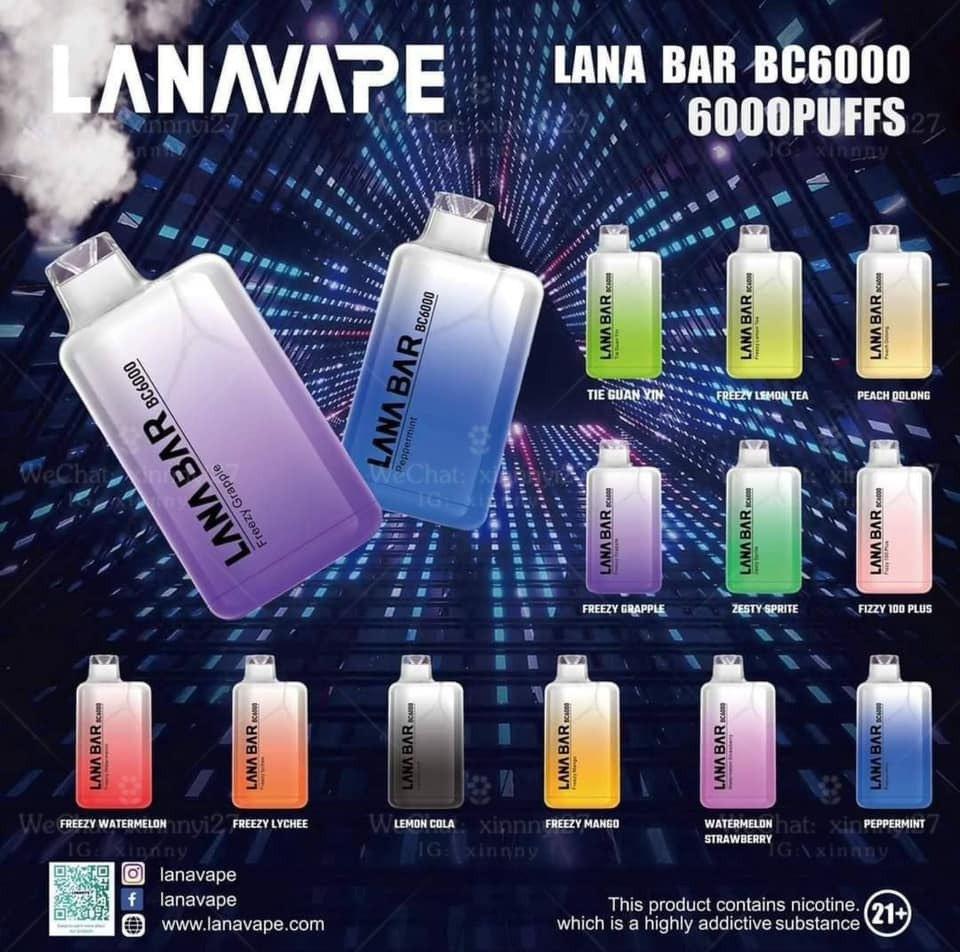 Lana Bar BC 6000 Puffs