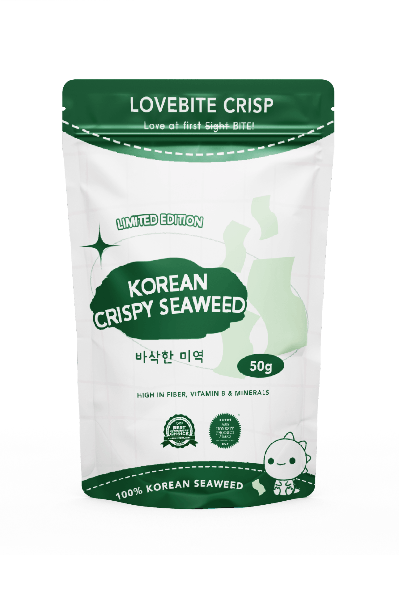 Lovebite Korean Crispy Seaweed