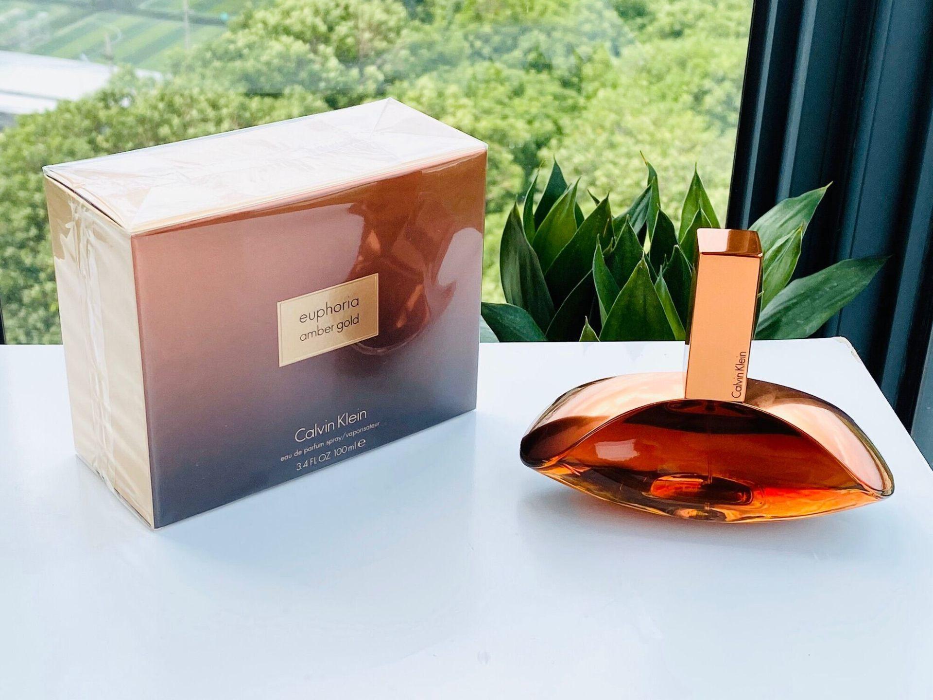 CK euphoria Amber gold edp 100ml