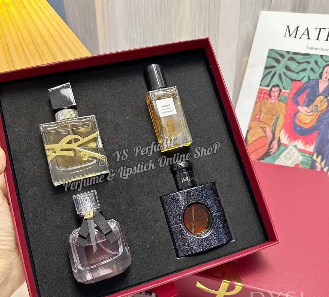 YSL set Red Box set 30ml x 4 (with sprayer)