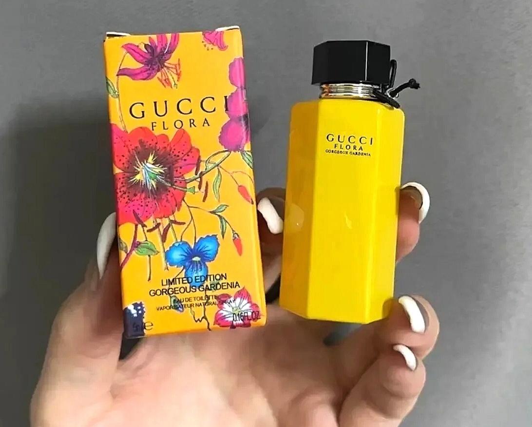 Gucci Flora Emerald gardenia yellow limited edition 5ml