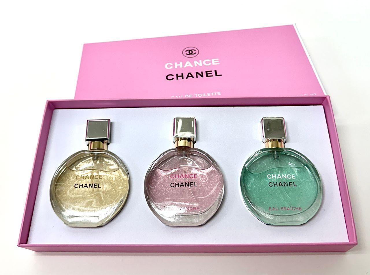 Chanel Chance Edp Woman Set 30ml x 3 (with sprayer)