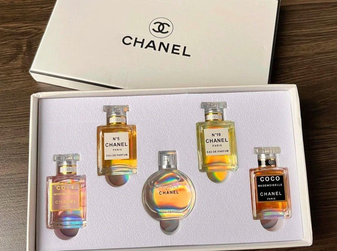 CHANEL 5 IN 1 SET 5X7.5ML WHITE BOX🎁