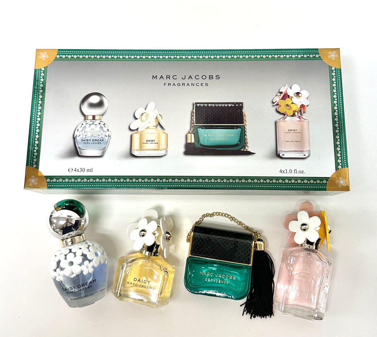 Marc Jacobs Woman set 30mlx4 (with sprayer)