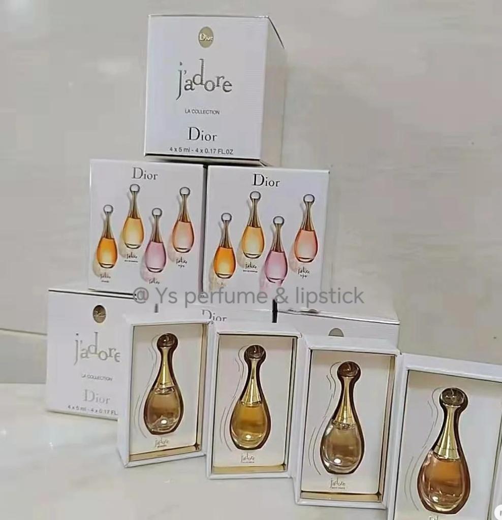 DIOR JADORE 4 IN 1 SET LA COLLECTION 4X5ML ( No sprayer )🎁