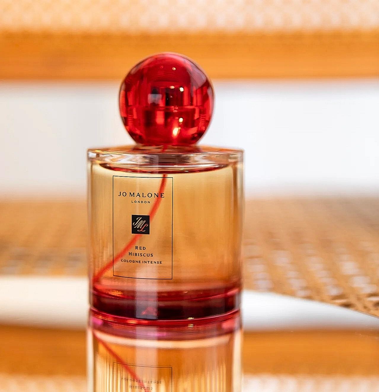 JO MALONE RED HIBISCUS COLOGNE INTENSE 100ML SQUARE BOX