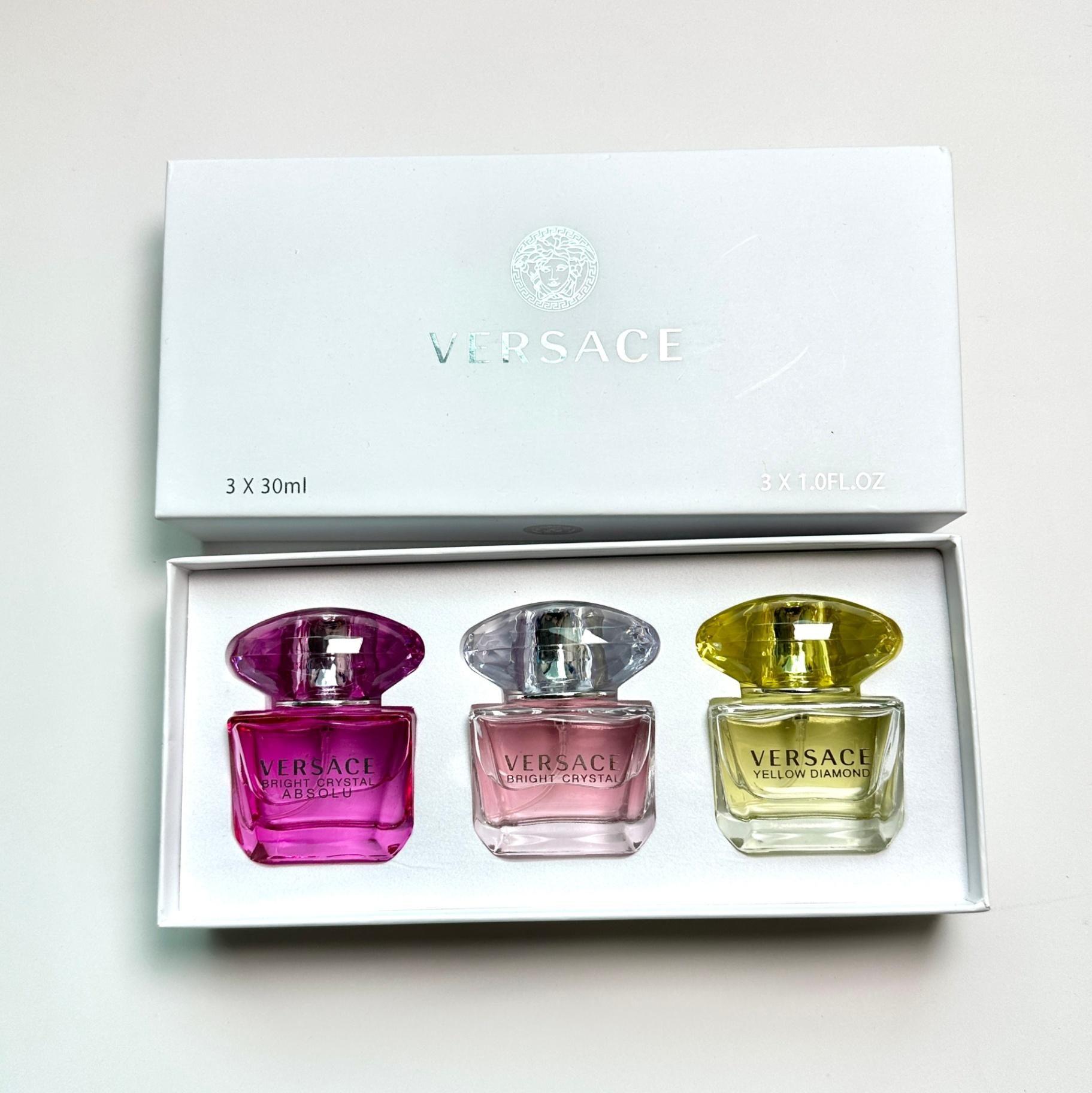 Versace Crystal Woman Set 30ml x 3 (with sprayer)
