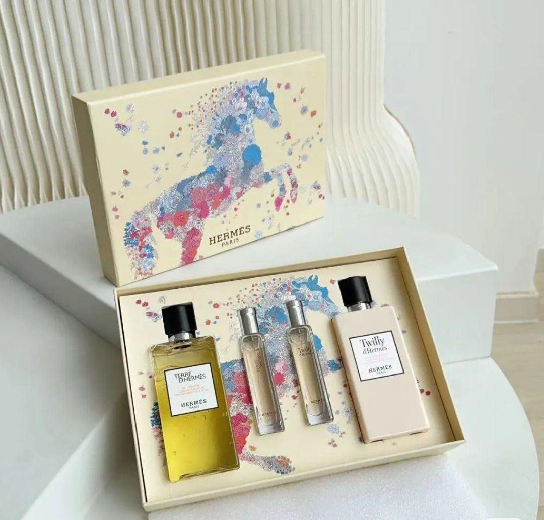 HERMES 4 IN 1 SET 2X200ML + 2X15ML (With Paper Bag)