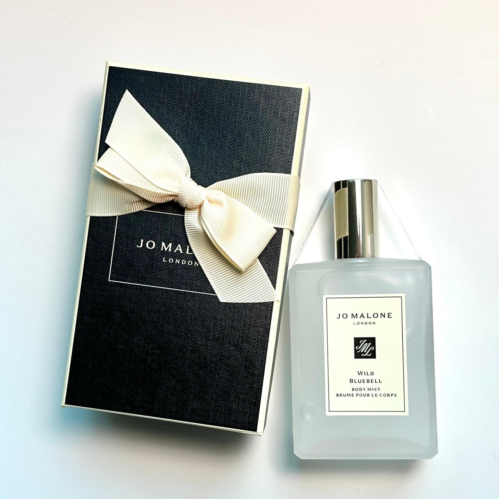 JO MALONE WILD BLUEBELL BODY MIST BRUME POUR LE CORPS 100ML WITH RIBBON