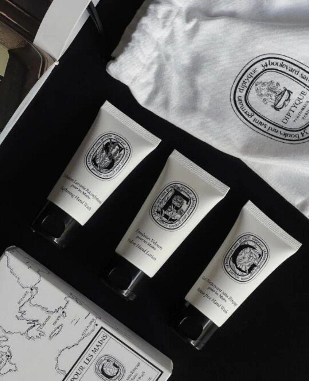 DIPTYQUE 3 IN 1 SET L’ART DU SOIN HAND WASH & HAND LOTION 🎁