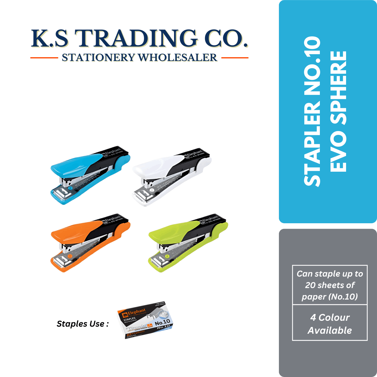 ELP Stapler No.10 Evo Sphere