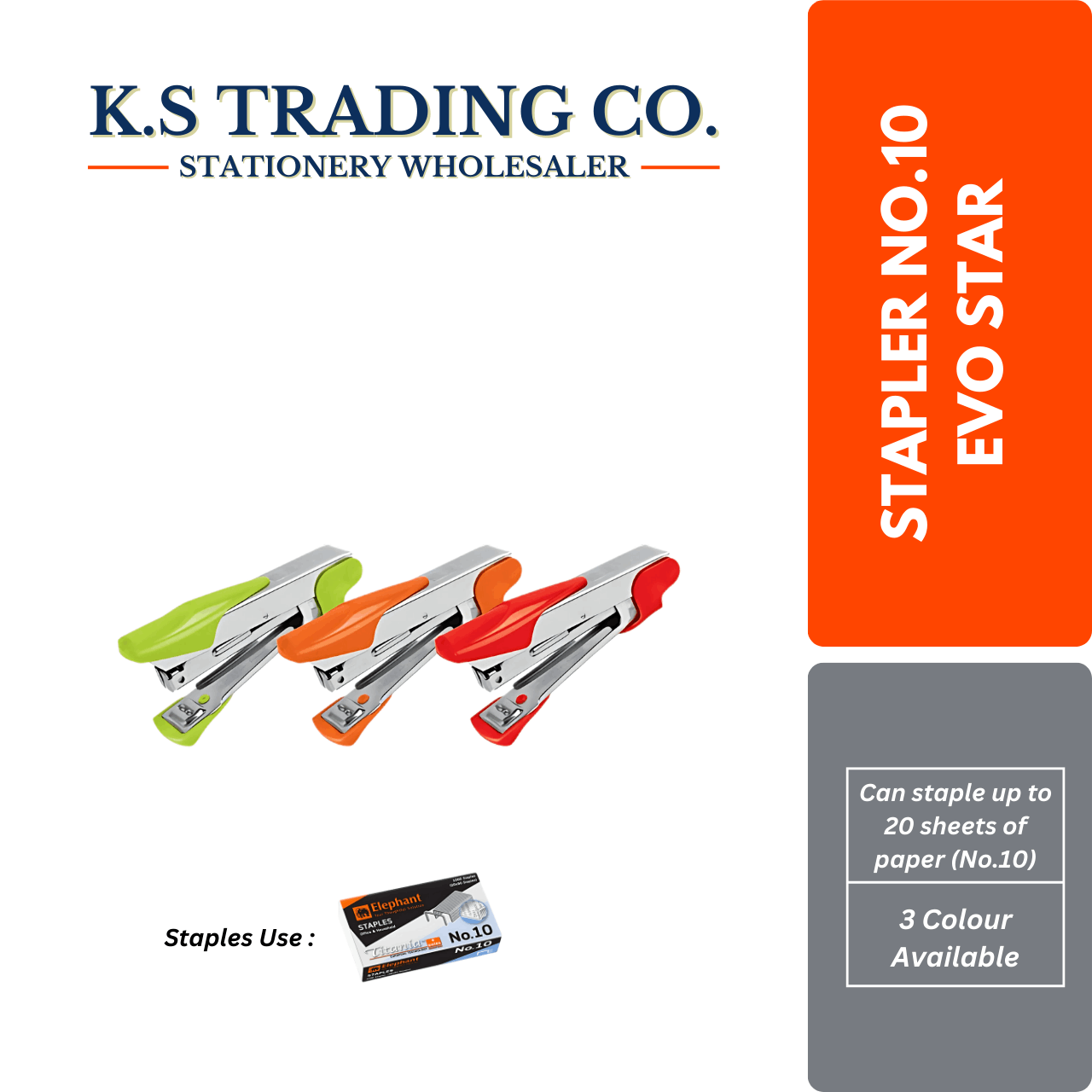 ELP Stapler No.10 Evo Star