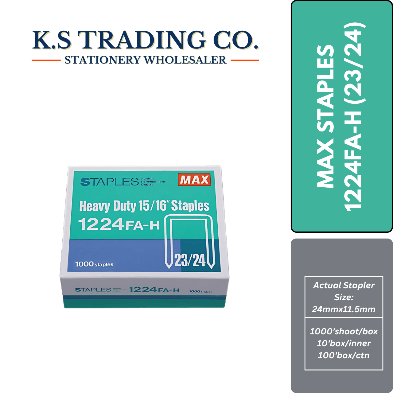 Max Staples 1224FA-H (23/24)