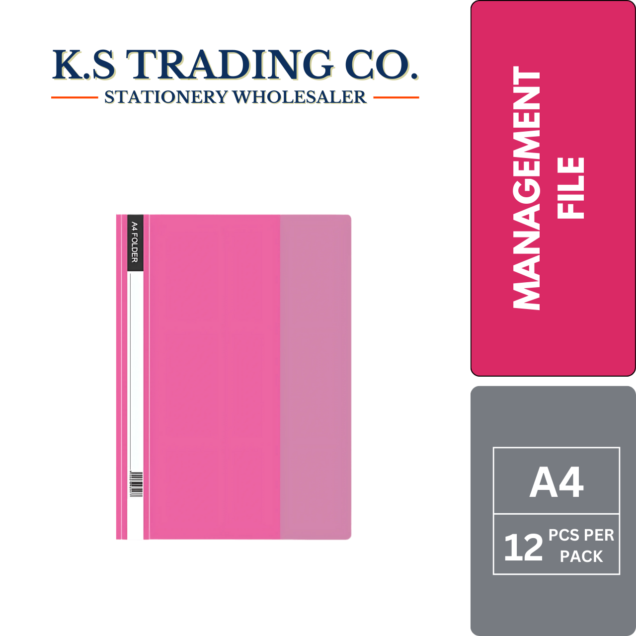 ELP PP Management File - Pink