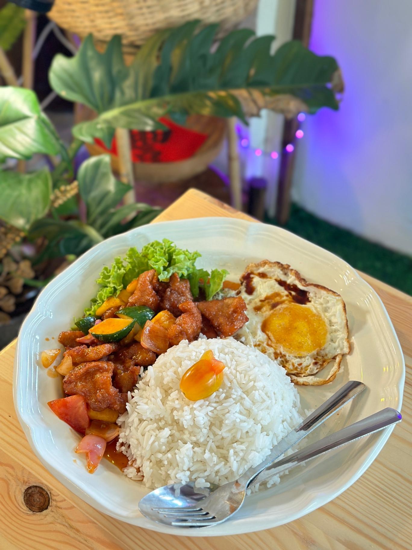 MF11 咕咾肉 + 饭 Sweet & Sour Pork