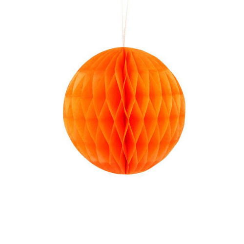 橙色网红立体蜂窝球婚礼拍照道具 (20CM) / RED Honeycomb Balls Wedding Decoration