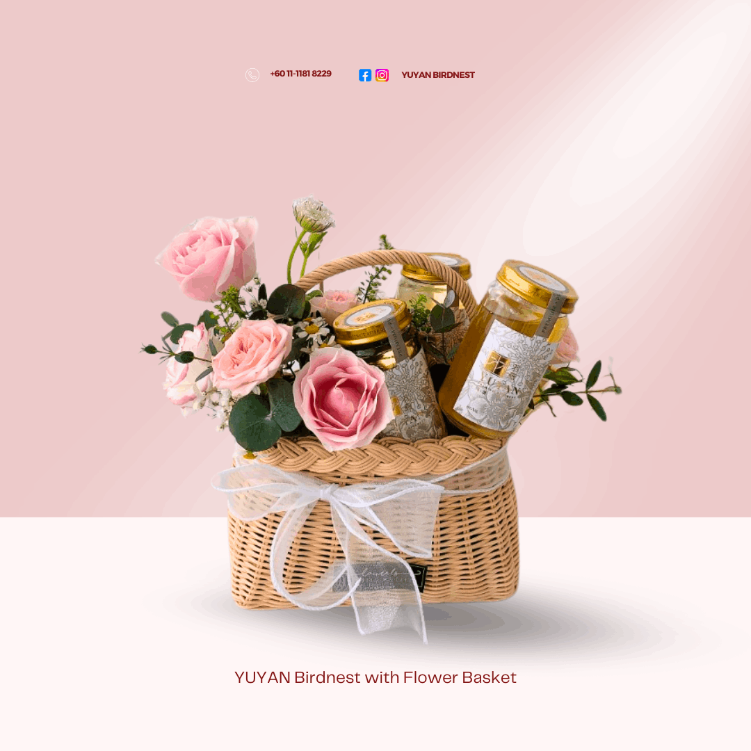 YUYAN Birdnest Fresh Flower Basket