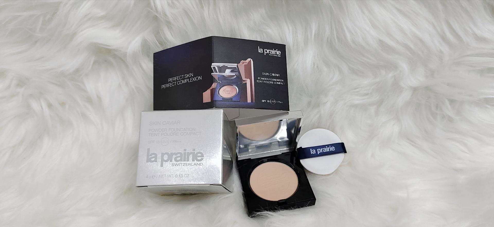 La Prairie Skin Caviar Complexion Power Foundation SPF 15 UVA Pa++ 鱼子酱粉饼5g