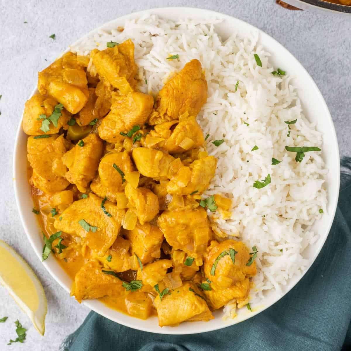 Low Fat Curry Chicken