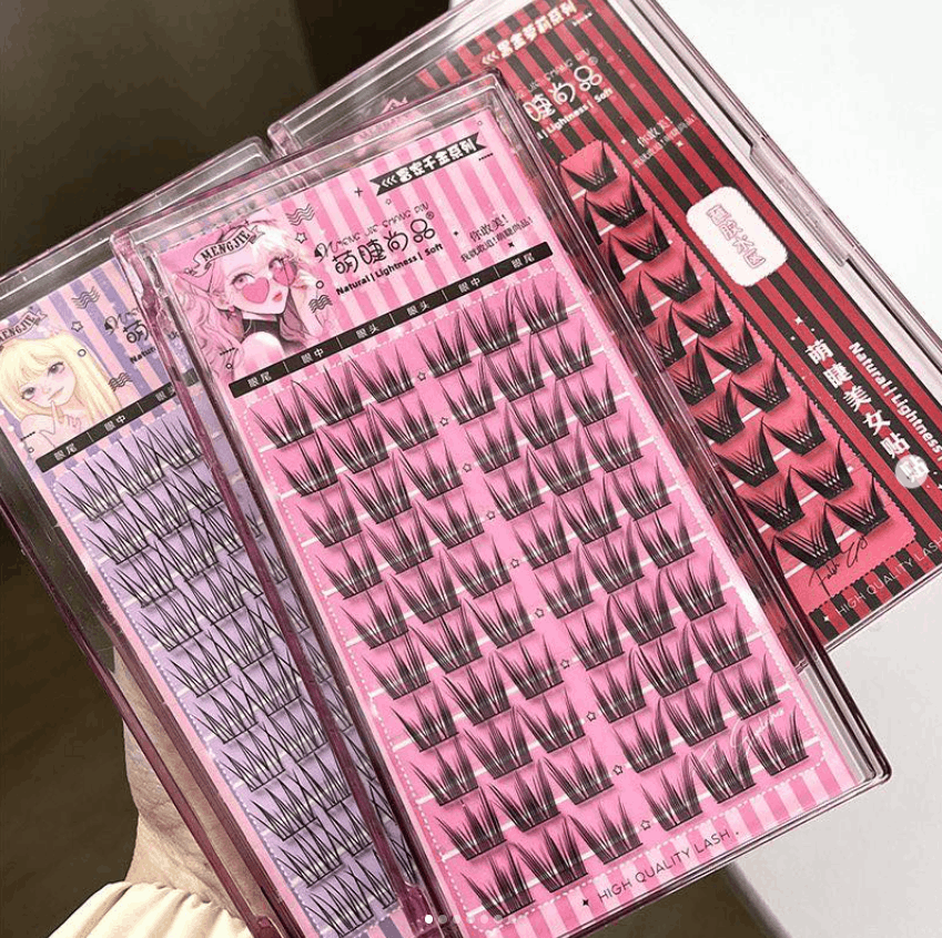 韩系三姐妹 萌睫尚品韩系女团爱豆假睫毛