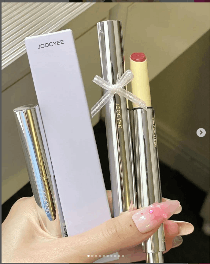 Joocyee不沾杯固体唇蜜口红唇釉