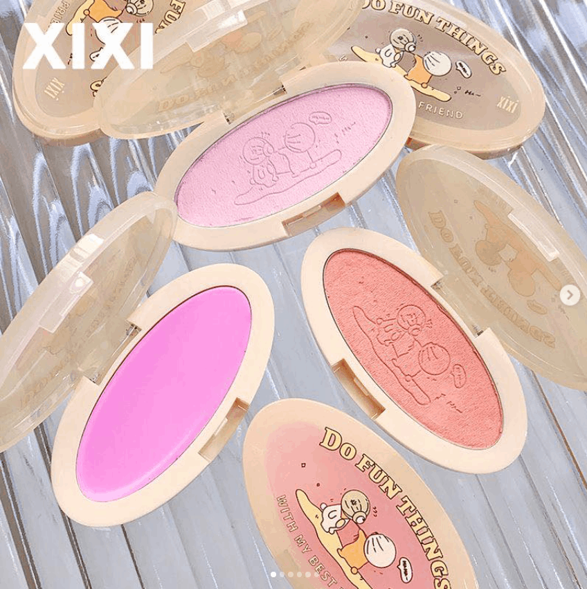 XIXI复古顽皮腮红泥