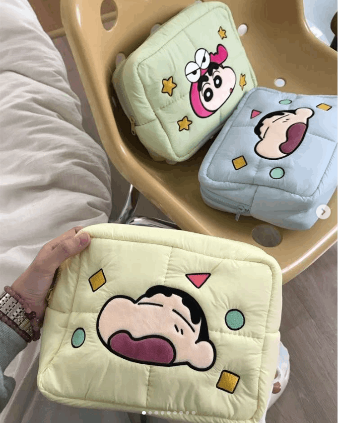 可爱蜡笔小新化妆包