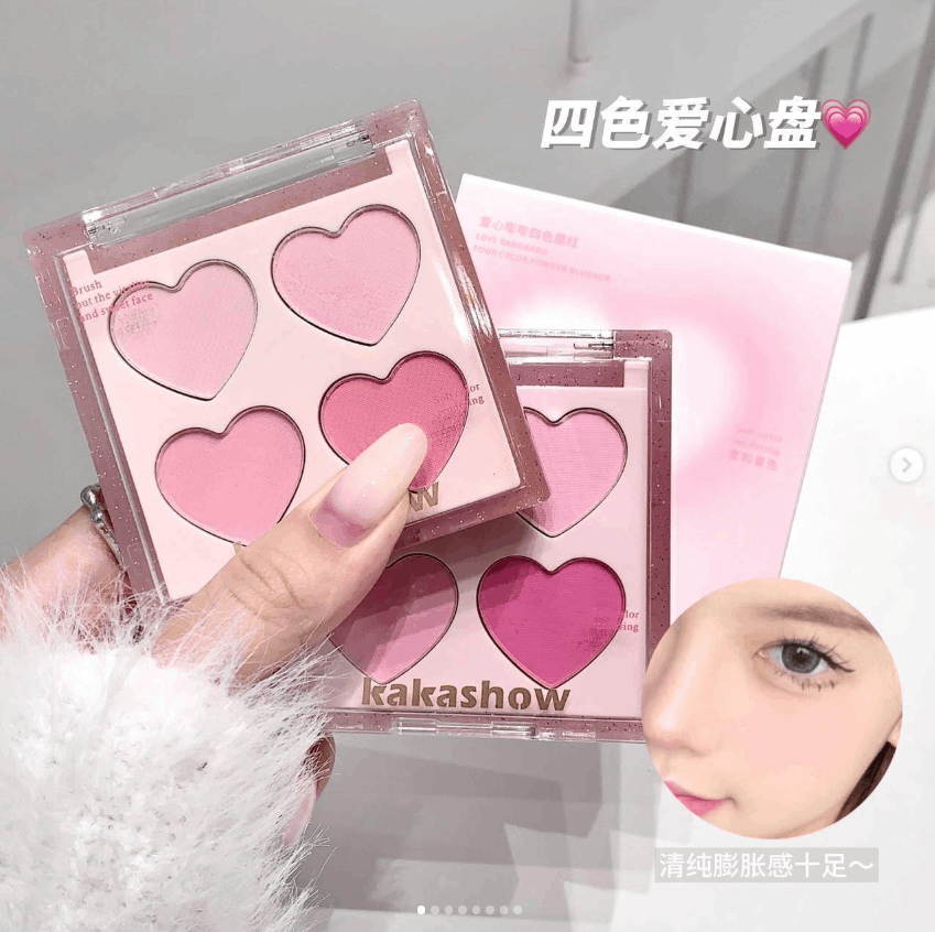 Kakashow爱心嘭嘭四色腮