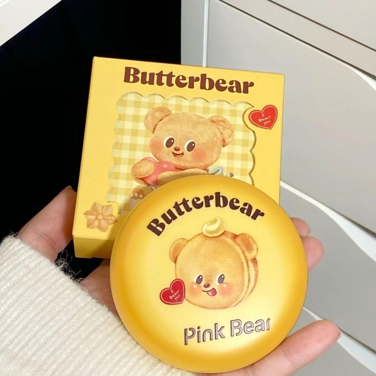 PINKBEAR皮可熊黄油小熊联名款 粉饼