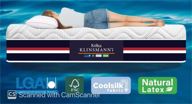 REZTEC KLINSMANN QUEEN MATTRESS 12 INCHES