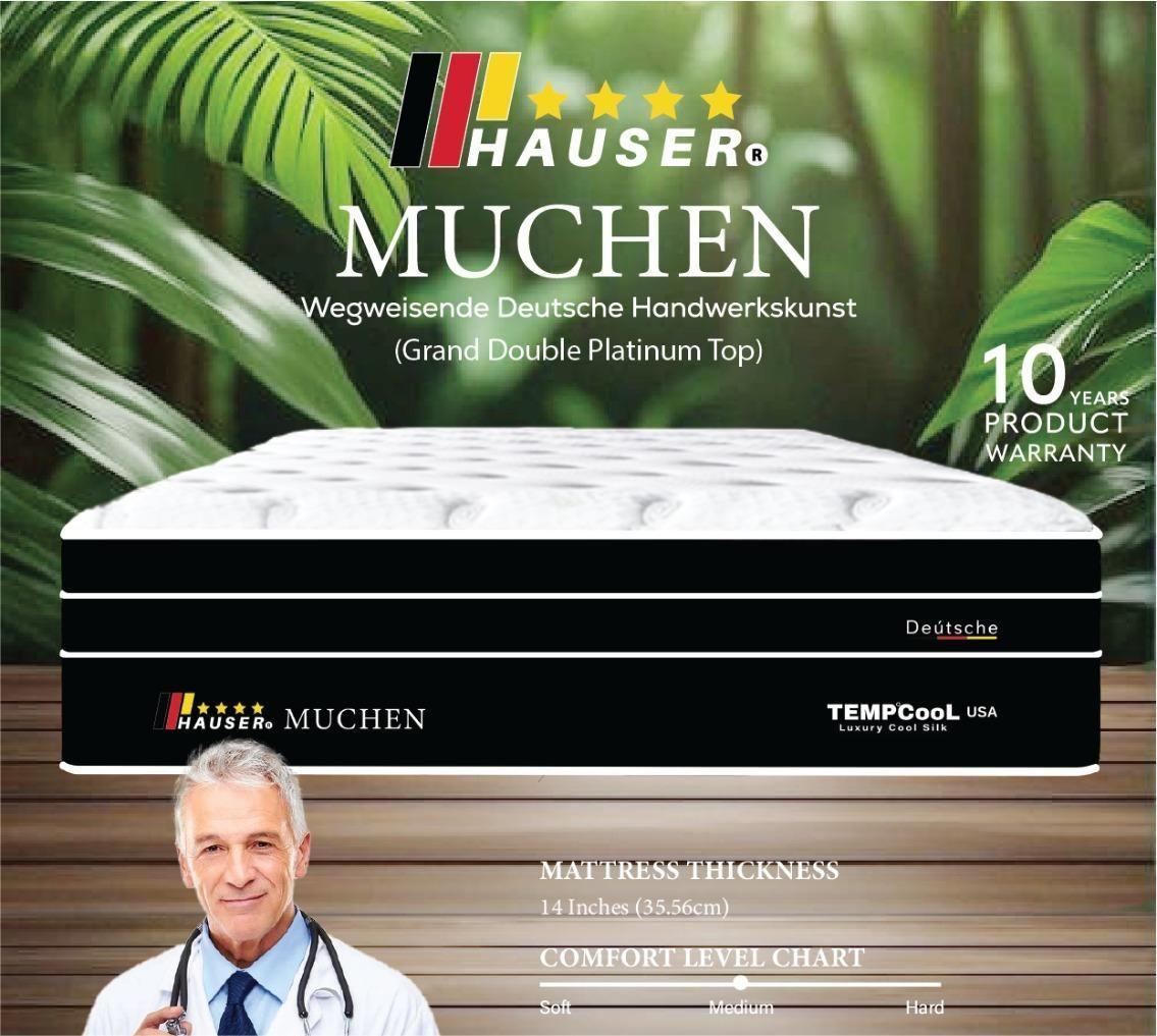 REZTEC MUCHEN QUEEN MATTRESS 14 INCHES