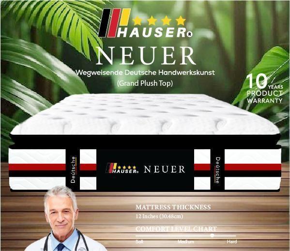 REZTEC NEUER QUEEN MATTRESS 12 INCHES