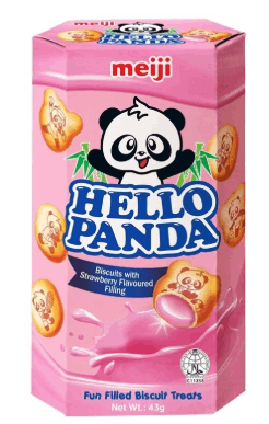 Hello Panda Strawberry 43g