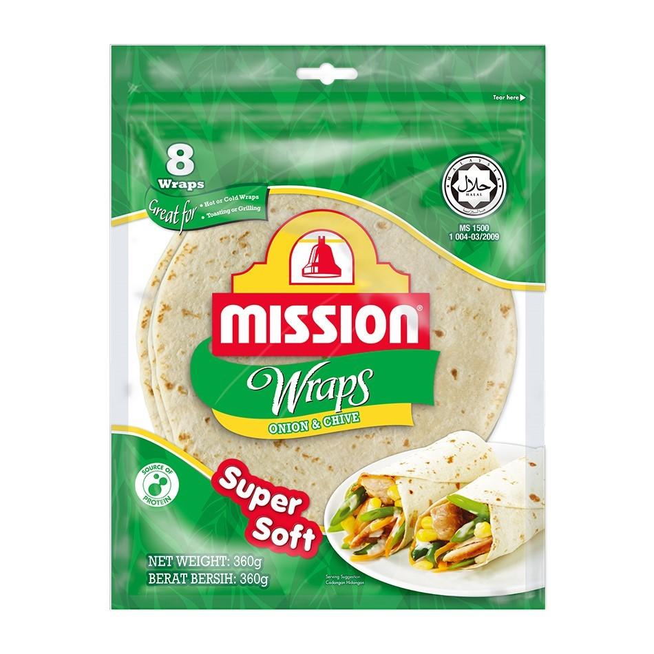 Mission Wrap Onion Chives