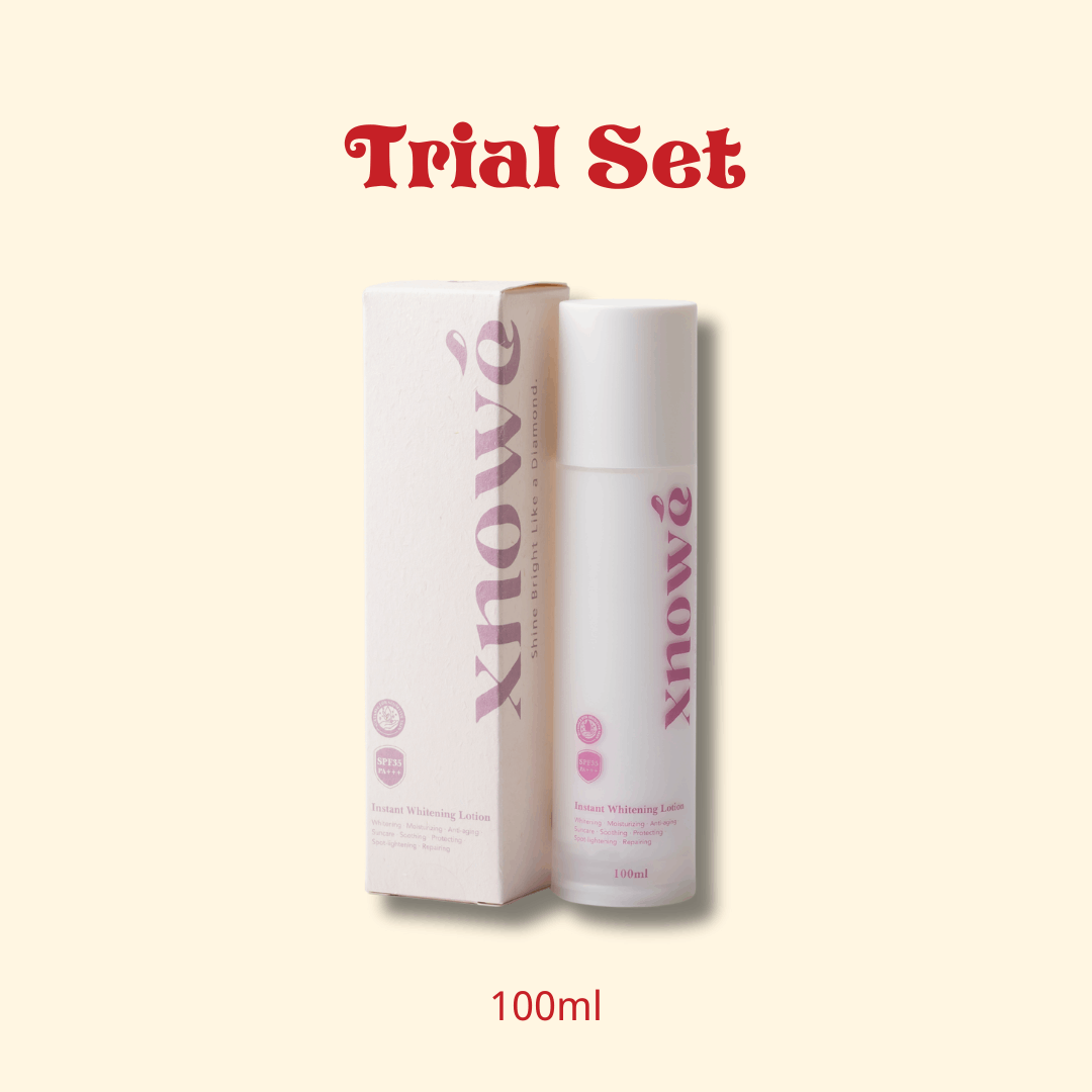 【Trial Set 】- xnowé instant whitening lotion SPF35 PA+++