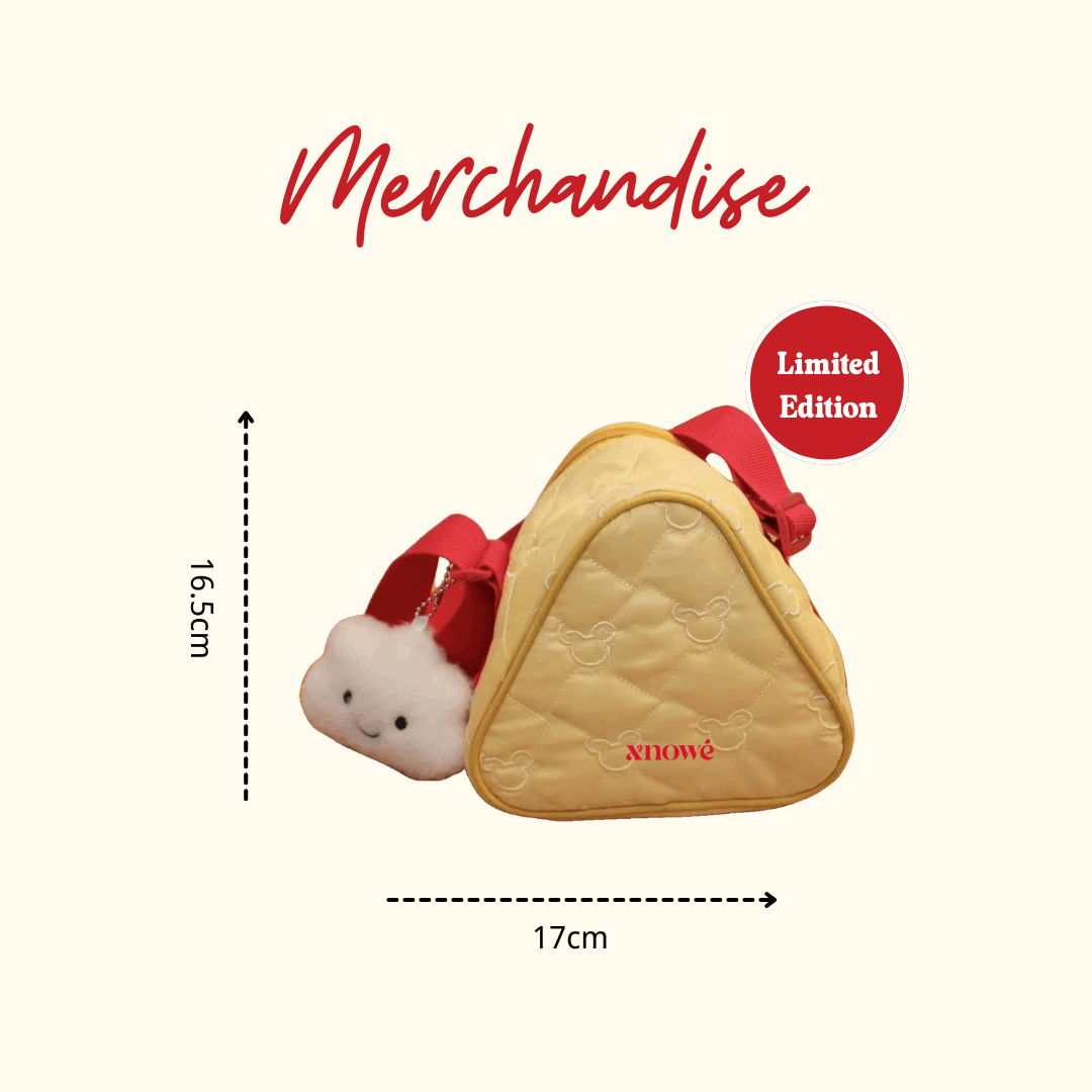 【Merchandise】Xnowé Limited Edition Cheese Pouch bag