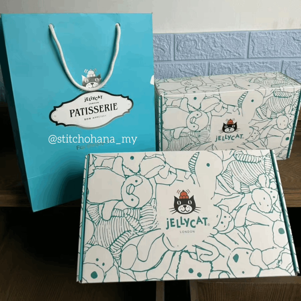 Jellycat Gift Box Aircraft Box 礼盒飞机盒