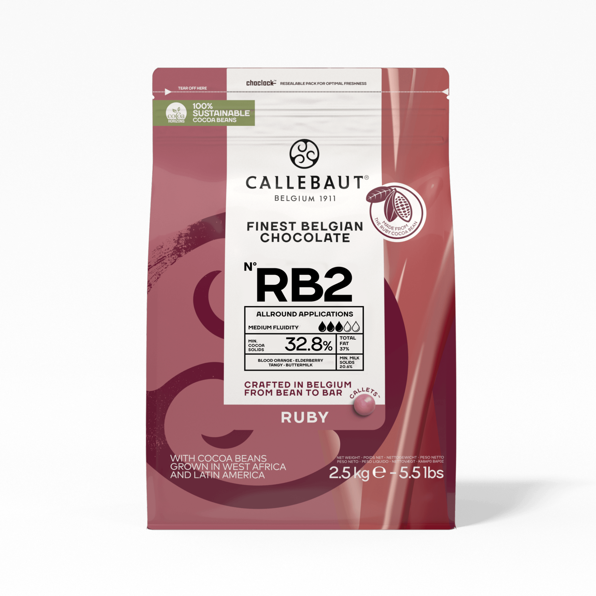 Callebaut RB2 (2.5kg/500g/250g)
