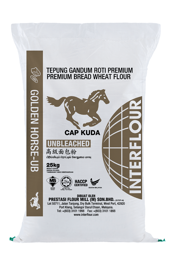 Golden Horse Premium Bread Flour (repack 1kg)