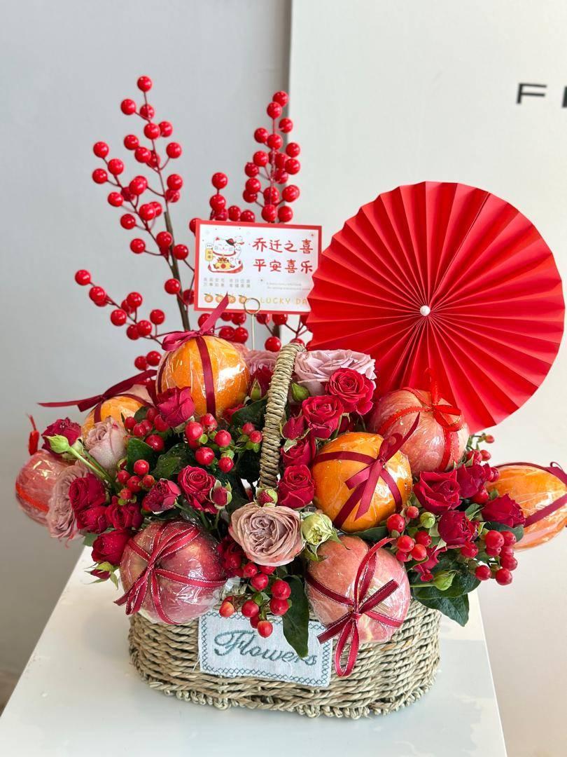 House Warming Fruit Basket