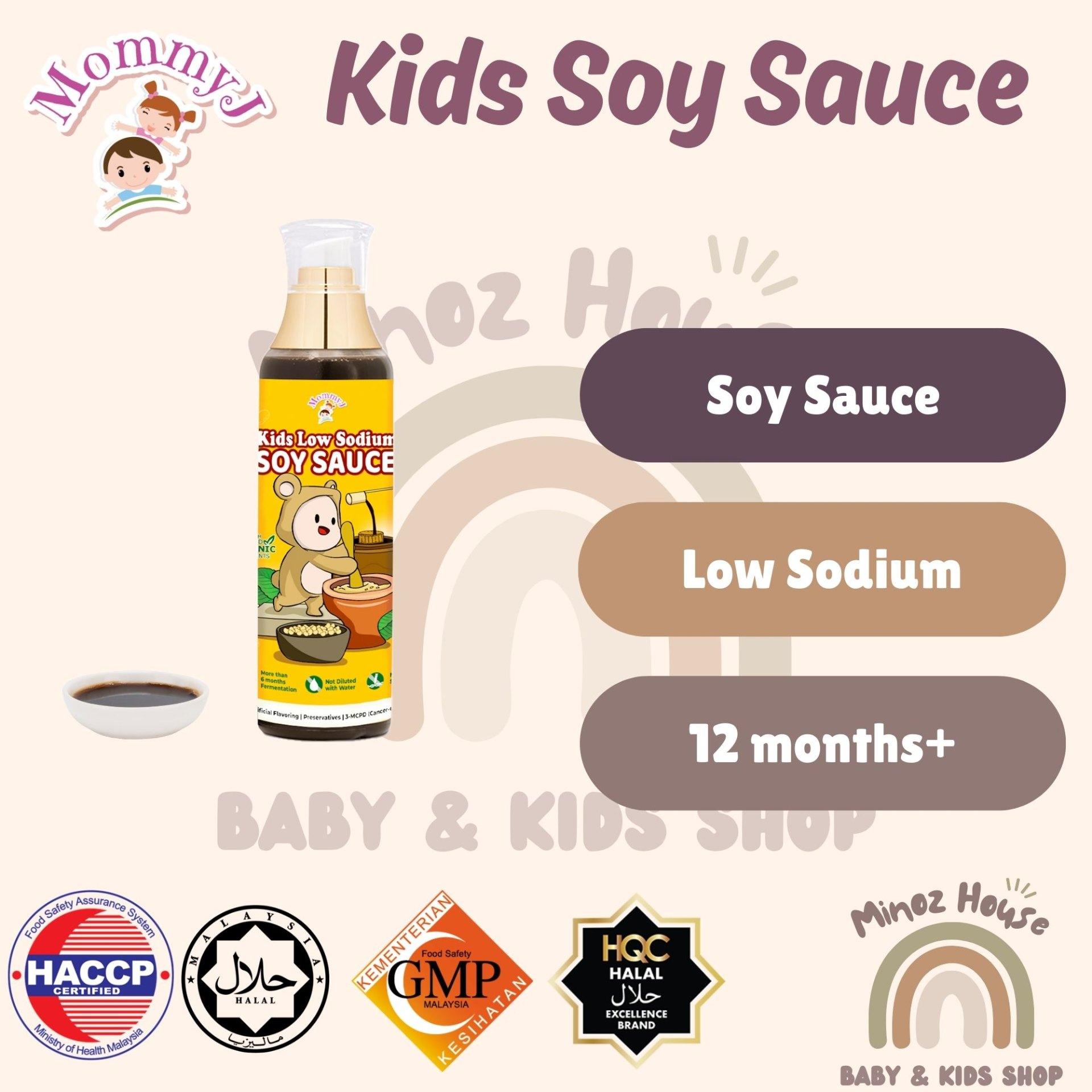MommyJ Traditionally Fermented Organic Baby Soy Sauce 220ml (For Kids 1 Year+) 宝宝有机酱油