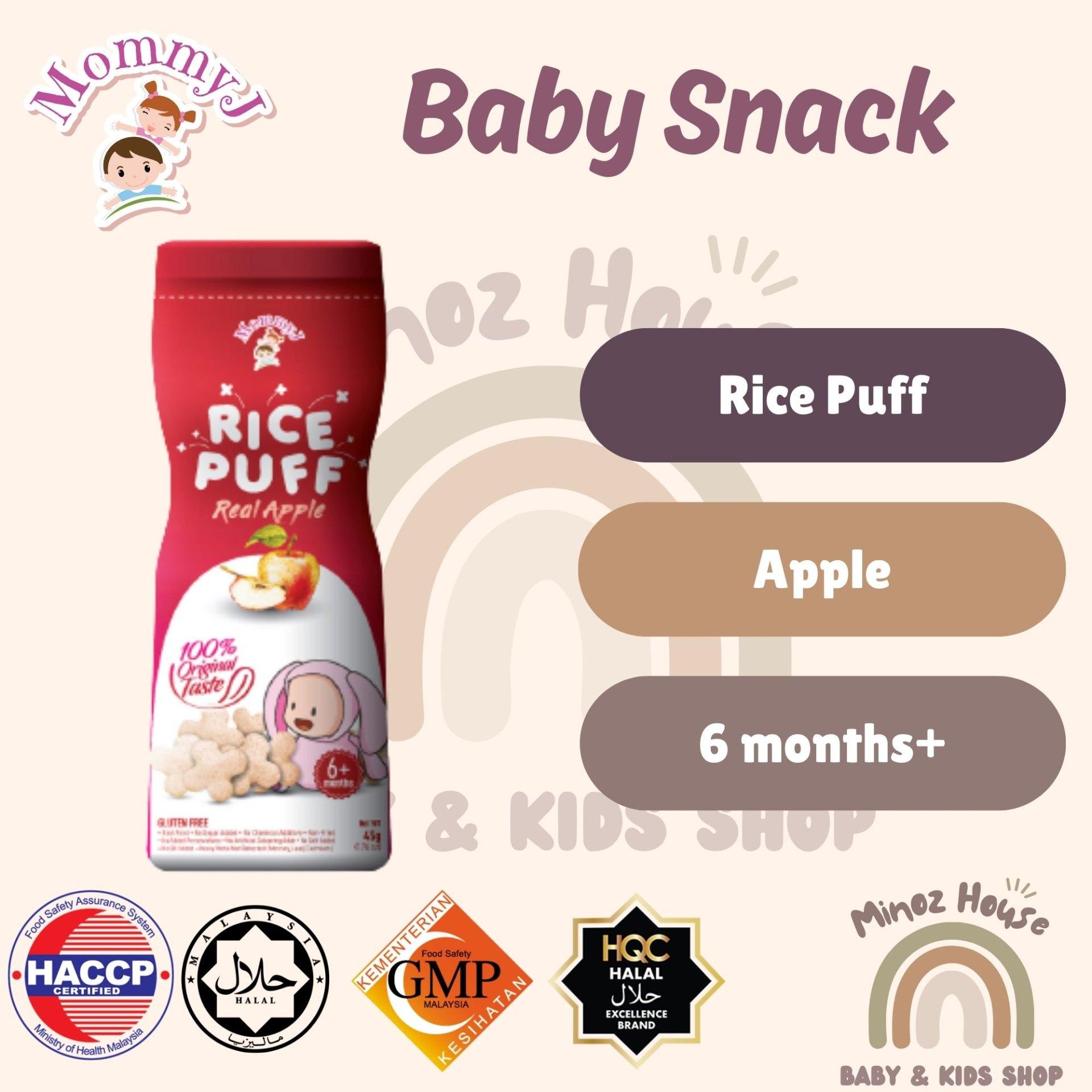 MommyJ Baby Pure Rice Puff - Apple