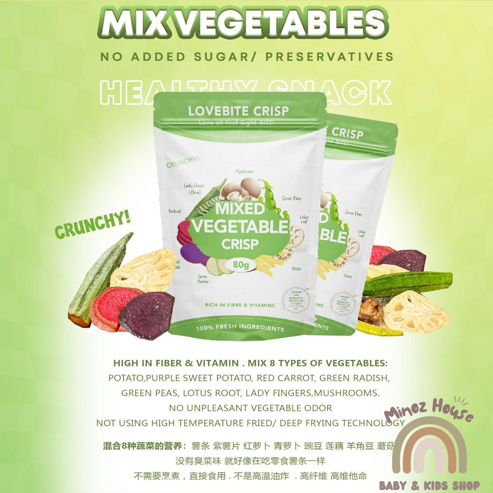 Lovebite Crisp - Mix 8 Vegetable crisp