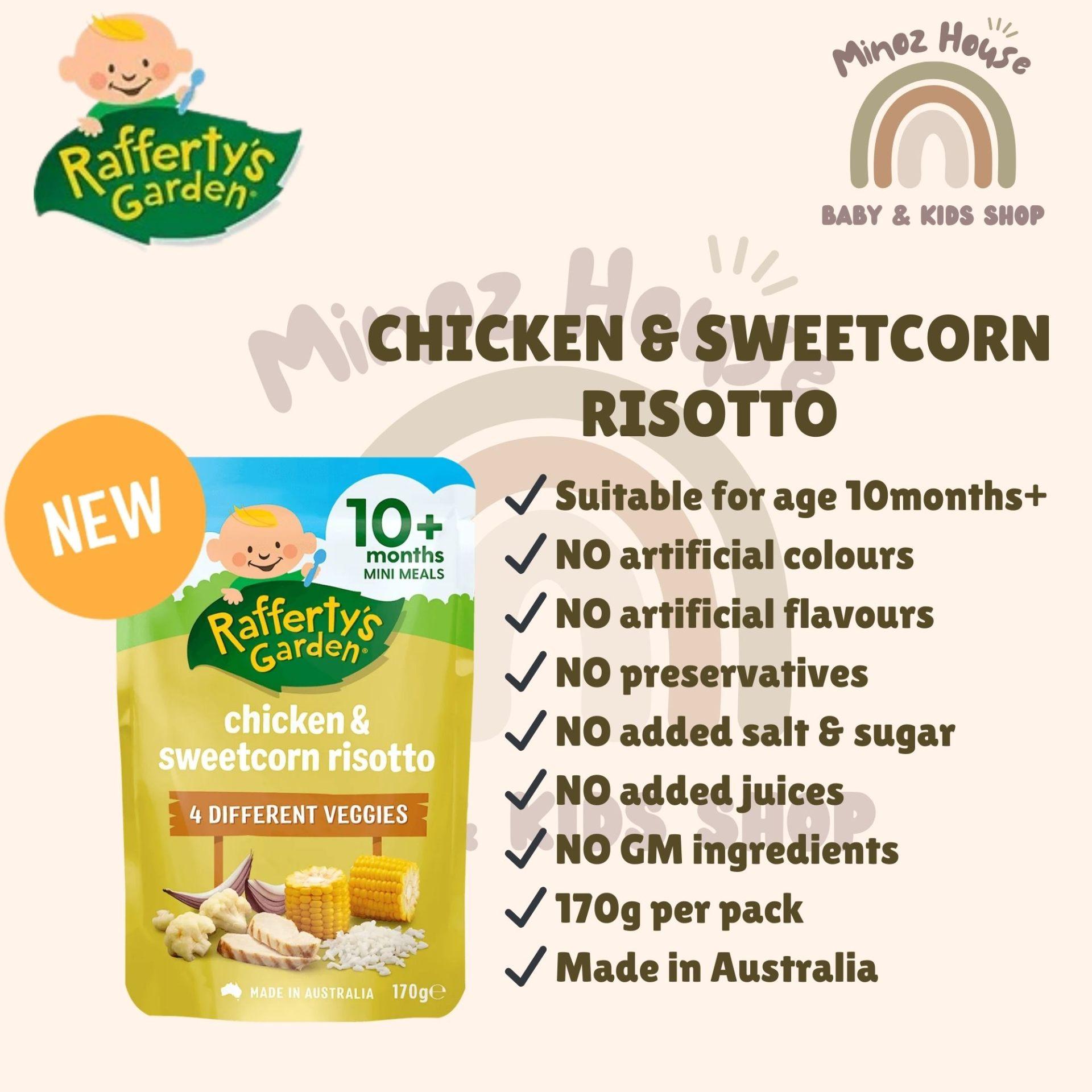Rafferty's Garden Baby Mini Meal - Chicken & Sweetcorn Risotto