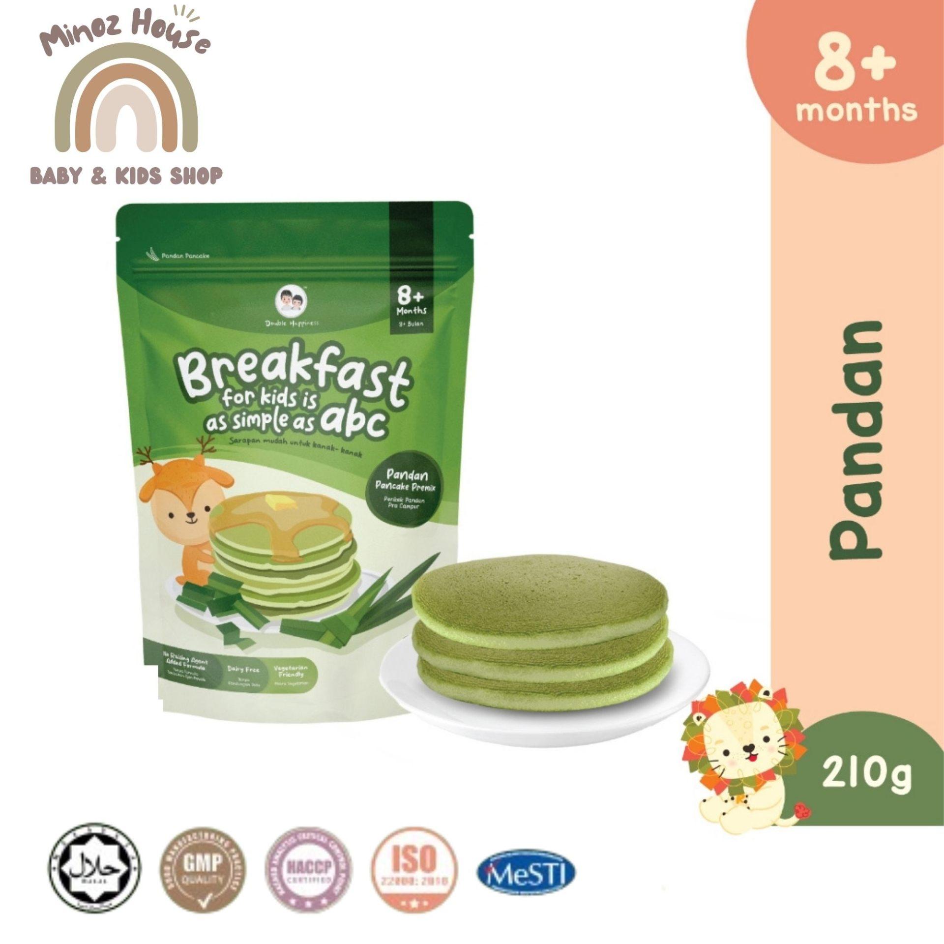 Double Happiness Baby Food Veggie Pancake Premix - Pandan 90g