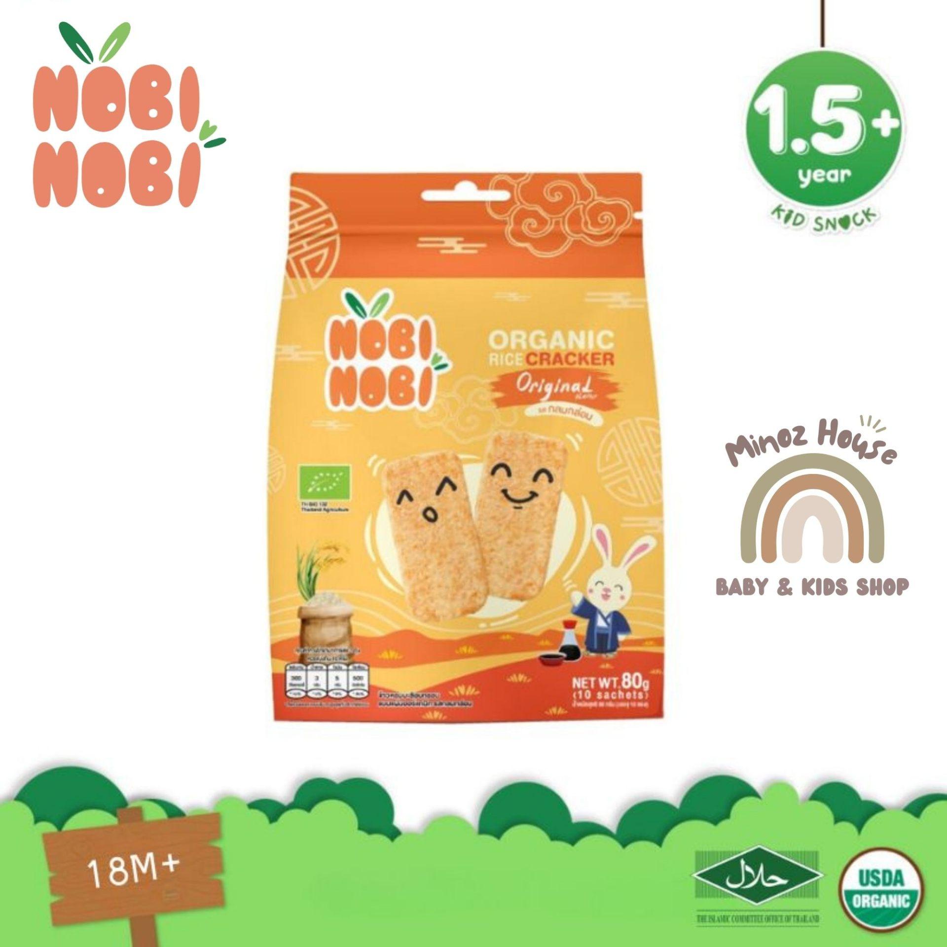 Nobi Nobi Organic Original Rice Crackers - Original