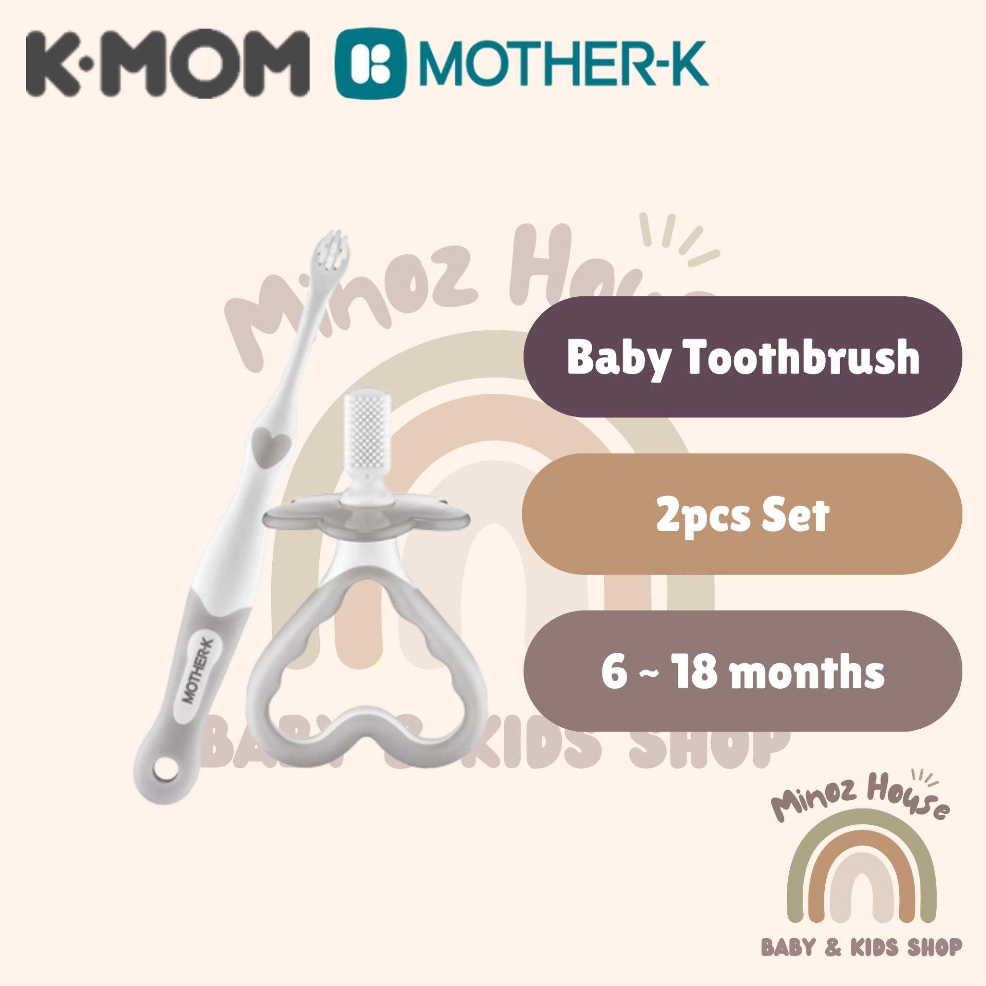 Mother-K / Kmom Toothbrush - Baby Toothbrush Set