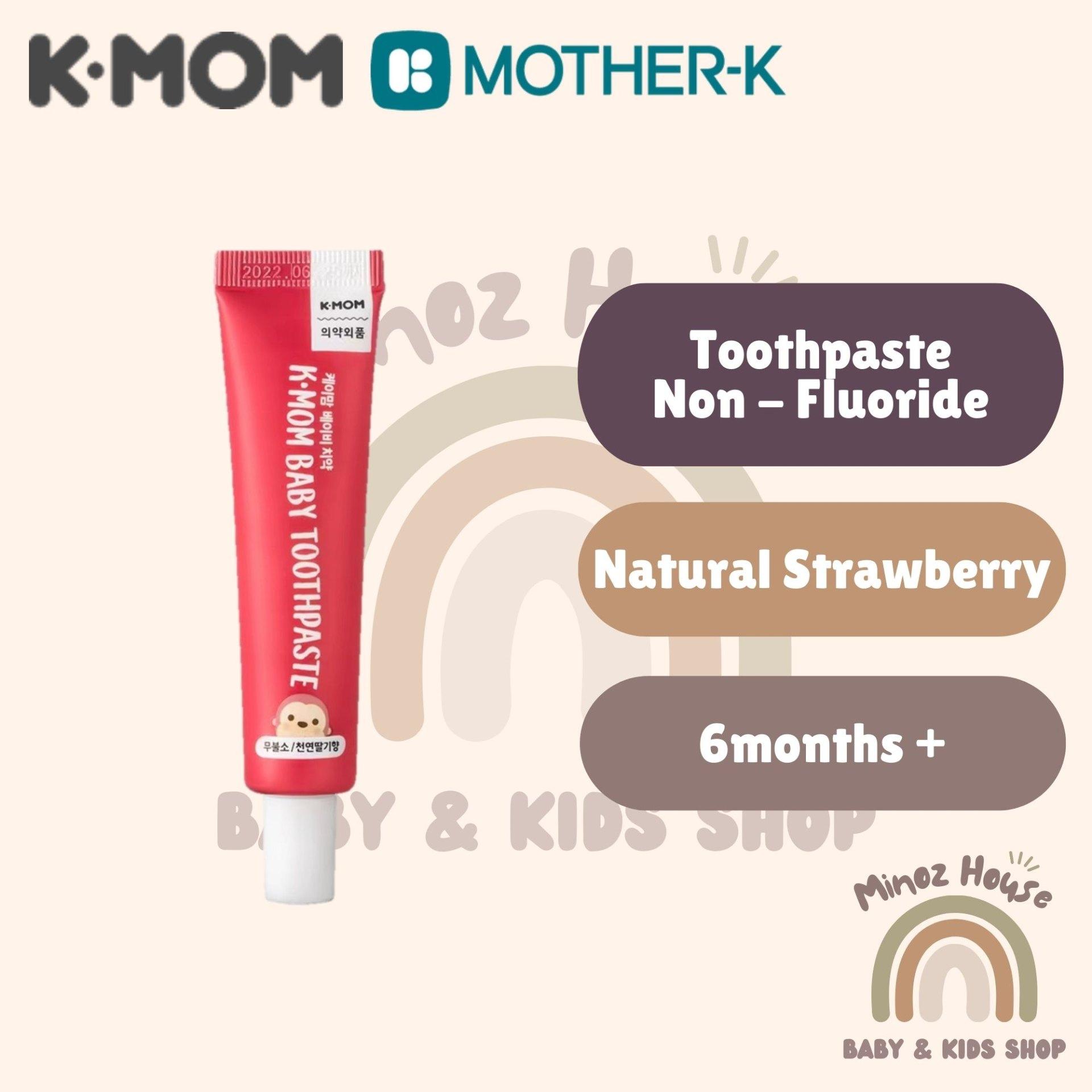 Mother-K / Kmom Toothpaste - Non-Fluoride - Strawberry