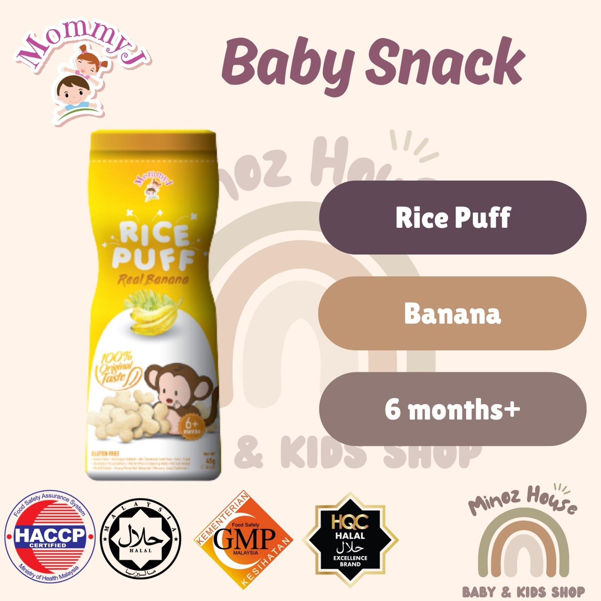 MommyJ Baby Pure Rice Puff - Banana